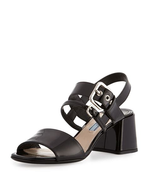 prada kids sandals|prada chunky heel sandal.